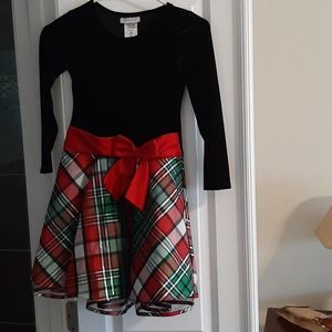Girls Bonnie Jean Christmas dress